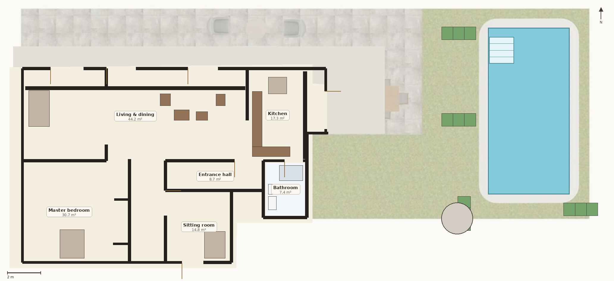 Can Bosc floor plan