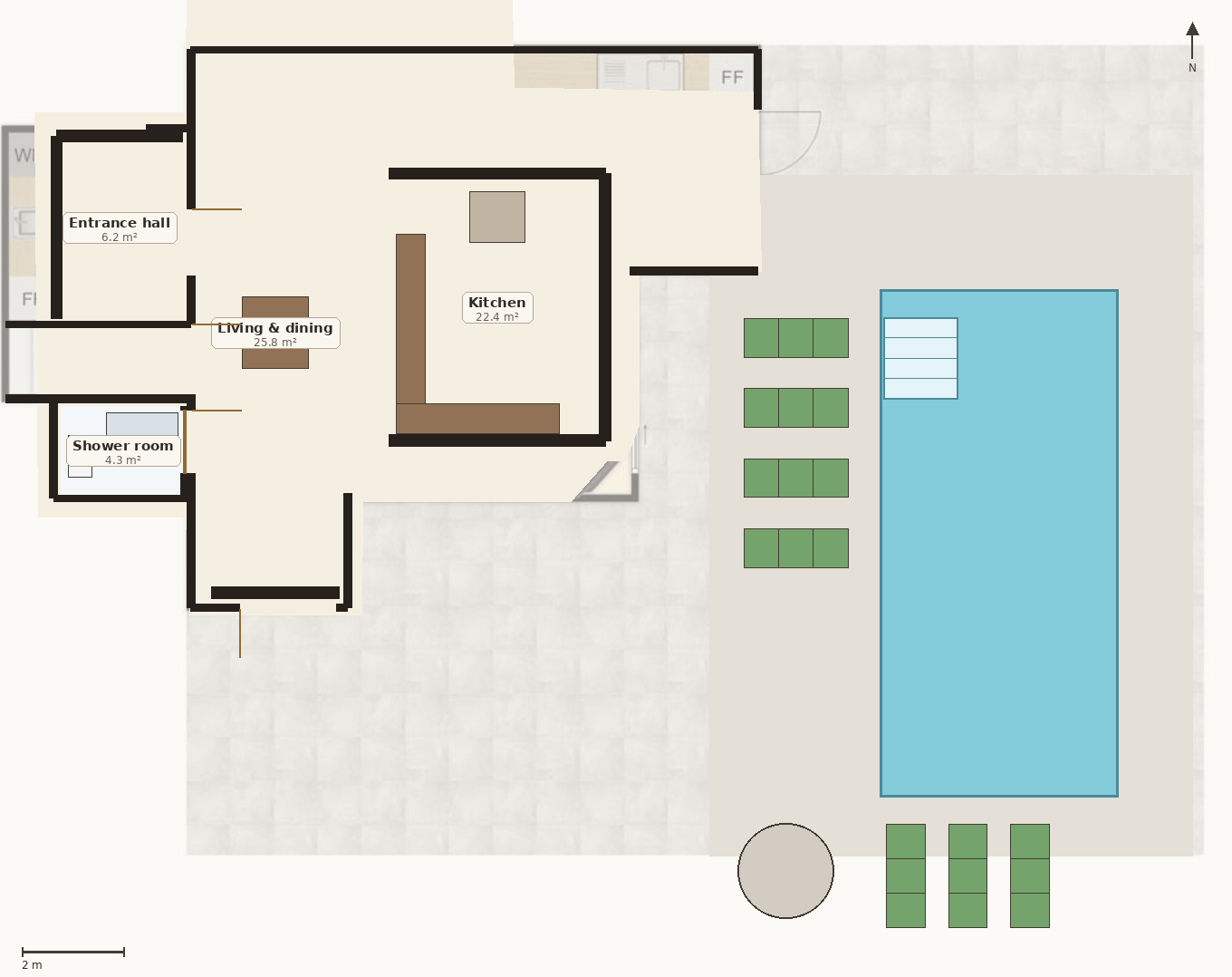 La Casa Grande floor plan