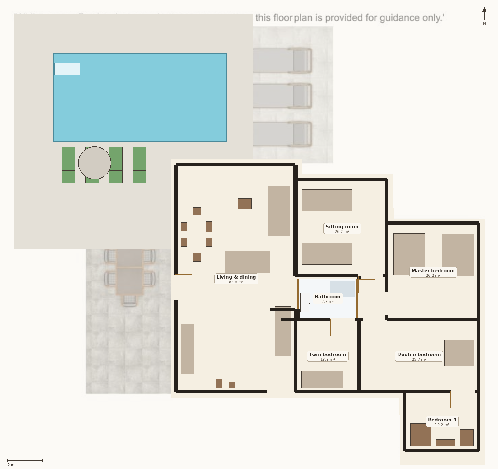 Villa Andrea Nerja floor plan
